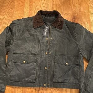 BLANKNYC Waxed Crop Jacket - Catching a Break